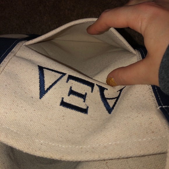 Alpha Xi Delta canvas carry tote - Picture 6 of 6